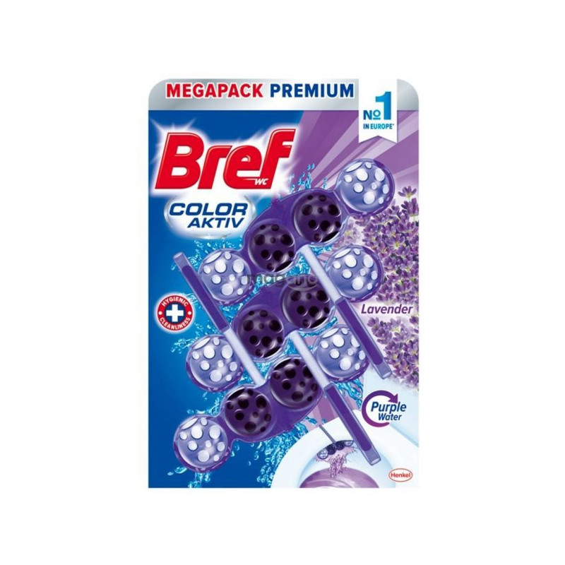 Bref Color Activ Lavender 3x50g (kartón 9 ks)