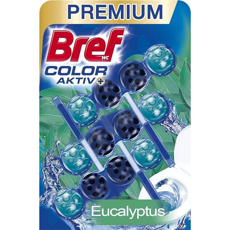 Bref Color Activ Eucalyptus 3x50g (kartón 9 ks)