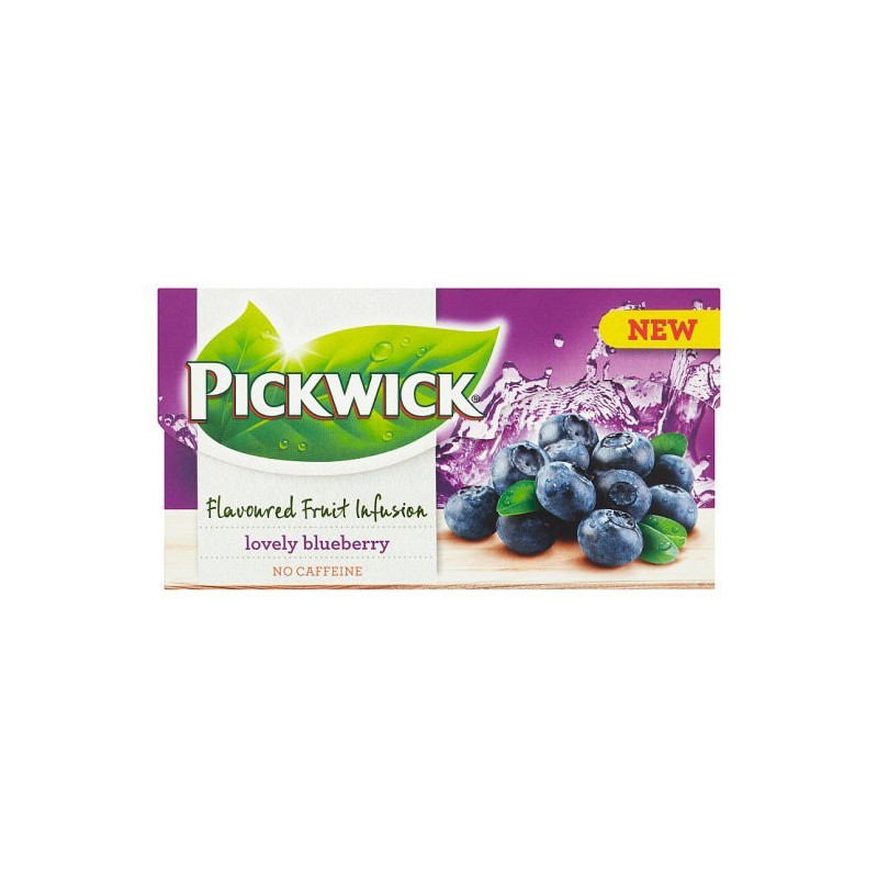 PICKWICK ovocný čaj čučoriedka 20 ks (kartón 12 ks)