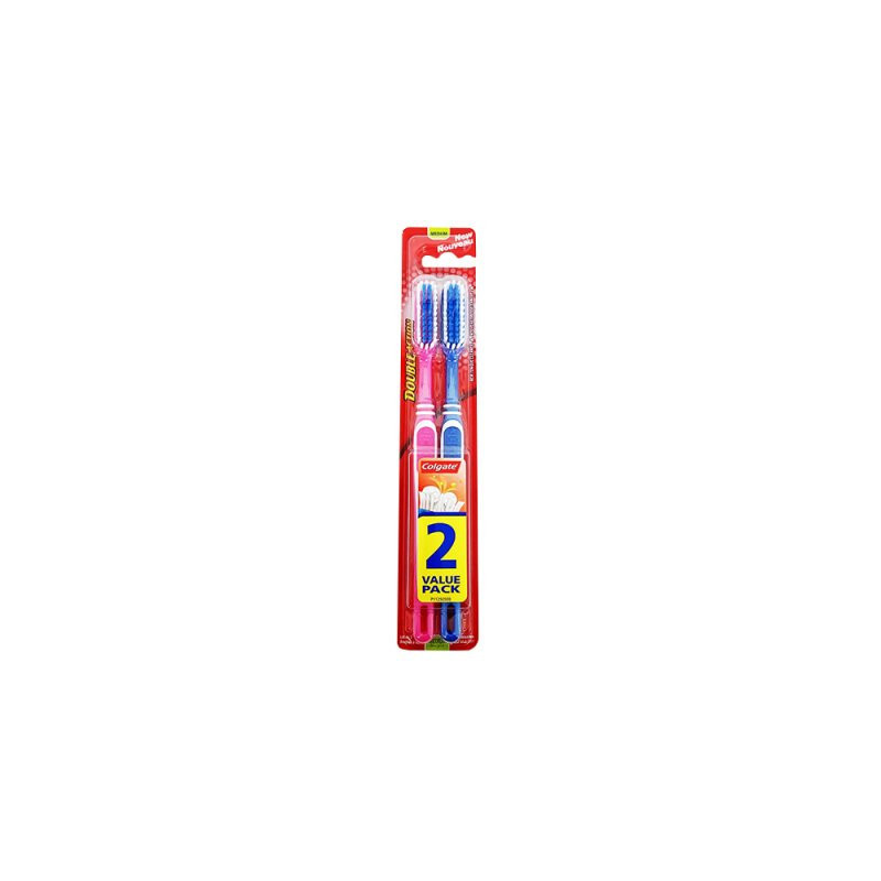 Colgate zubná kefka Double Action 1+1 ks (kartón 12 ks)