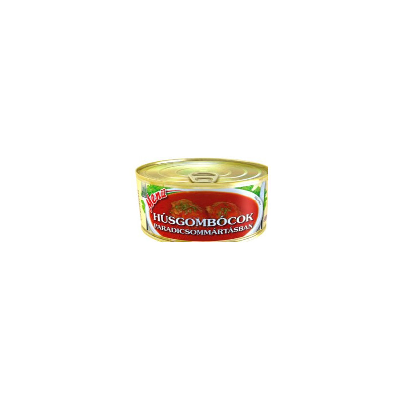 Menu mäsové guľky s paradajkovou omáčkou 400 g (kartón 6 ks)