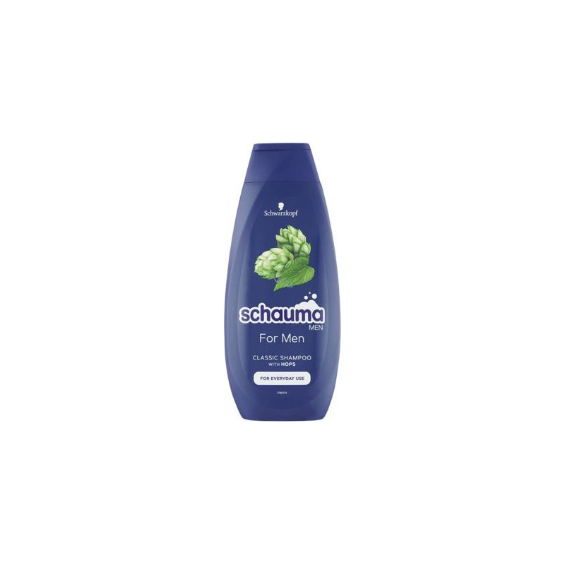 Schauma šampon Men - For Men 400 ml (kartón 12 ks)