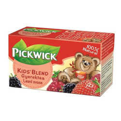 PICKWICK ovocný čaj pre deti - lesné ovocie 20ks (kartón 12 ks)
