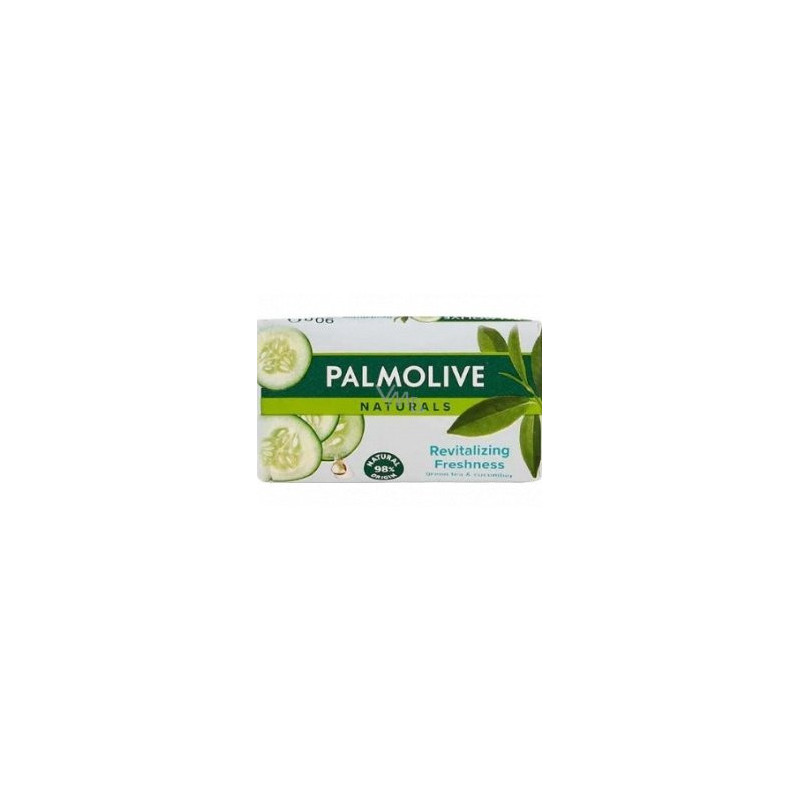 Palmolive Naturals tuhé mydlo zelený čaj&uhorka 90g (kartón 6 ks)