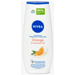 Nivea dámsky sprchový gél Orange & Avocado oil 250ml (kartón 6 ks)