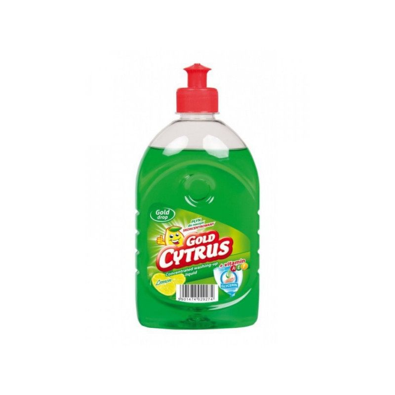 Gold Cytrus prostriedok na umývanie riadu lemon 500 ml (kartón 12 ks)