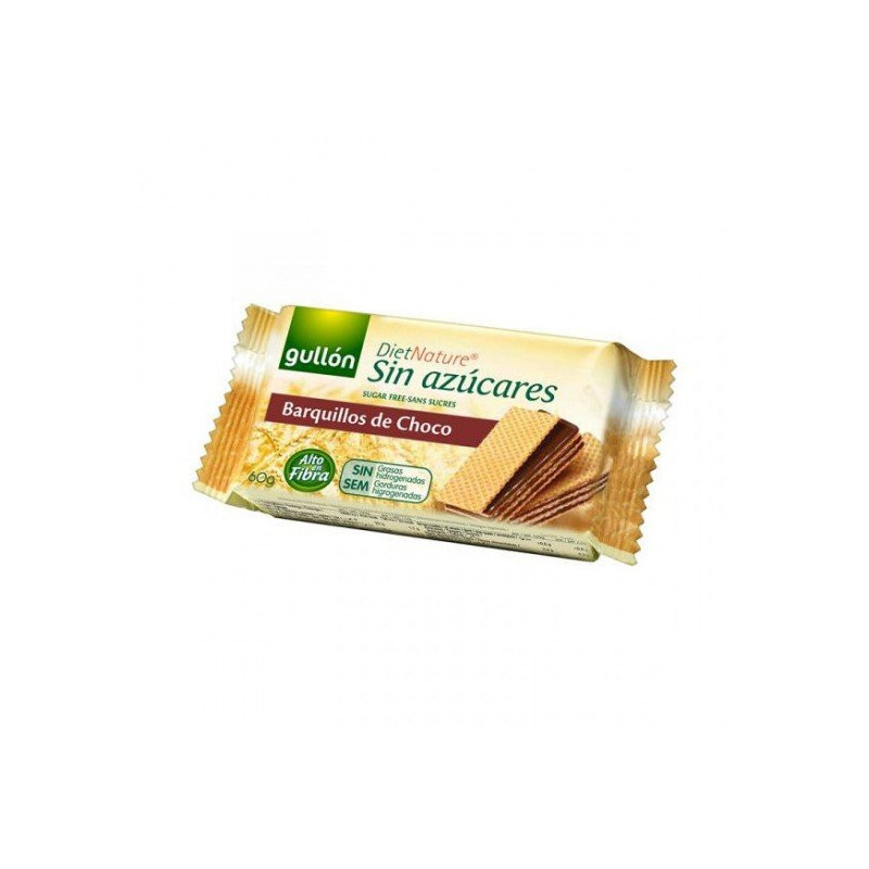 Gullón oblátka bez cukru kakao 60g (kartón 12 ks)