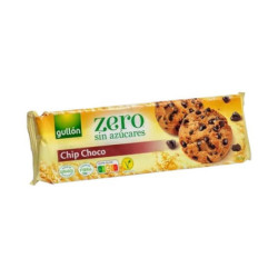 Gullón sušienky s kúskami čokolády bez cukru 125g (kartón 12 ks)