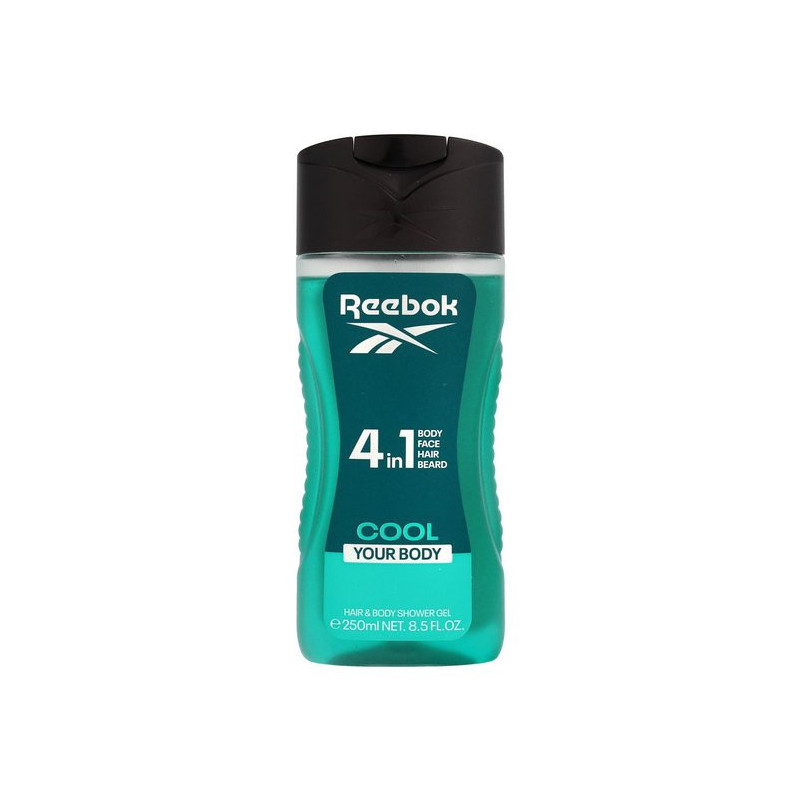 Reebok pánsky sprchový gél Cool Your Body 250ml (kartón 6 ks)