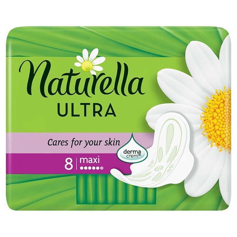 Naturella vložky ultra maxi 8ks (kartón 24 ks)