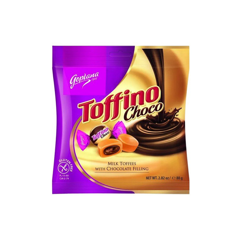 Goplana Toffino choco 80g (kartón 20 ks)