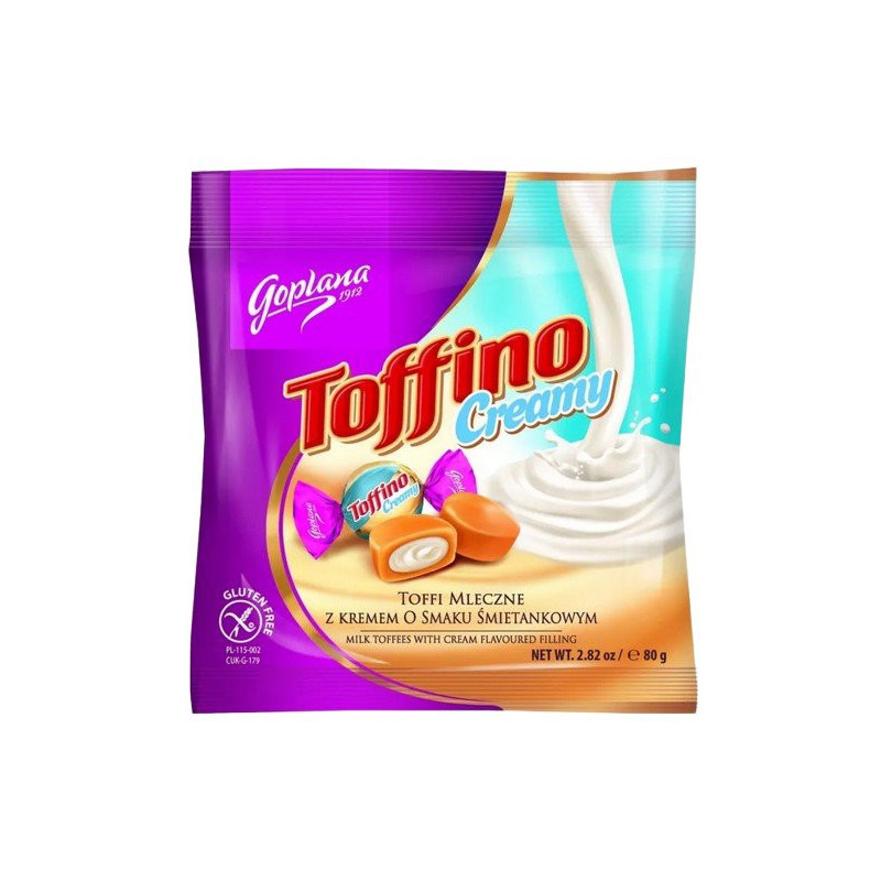 Goplana Toffino creamy 80g (kartón 20 ks)
