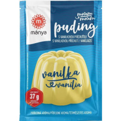 Mánya puding Vanilkový 37g (kartón 35 ks)