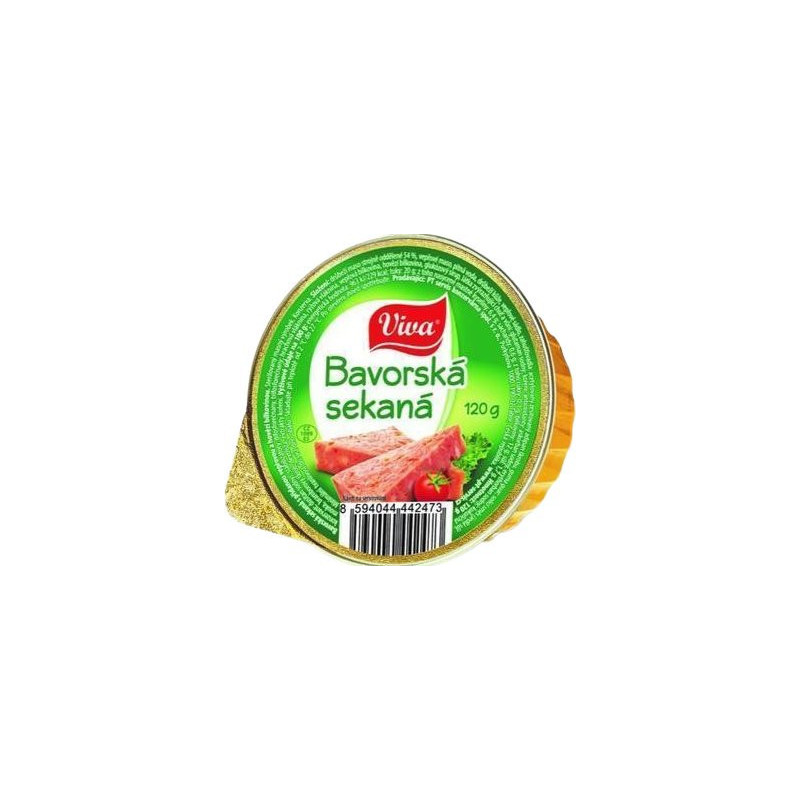 Viva bavorská sekaná 120g (kartón 16 ks)