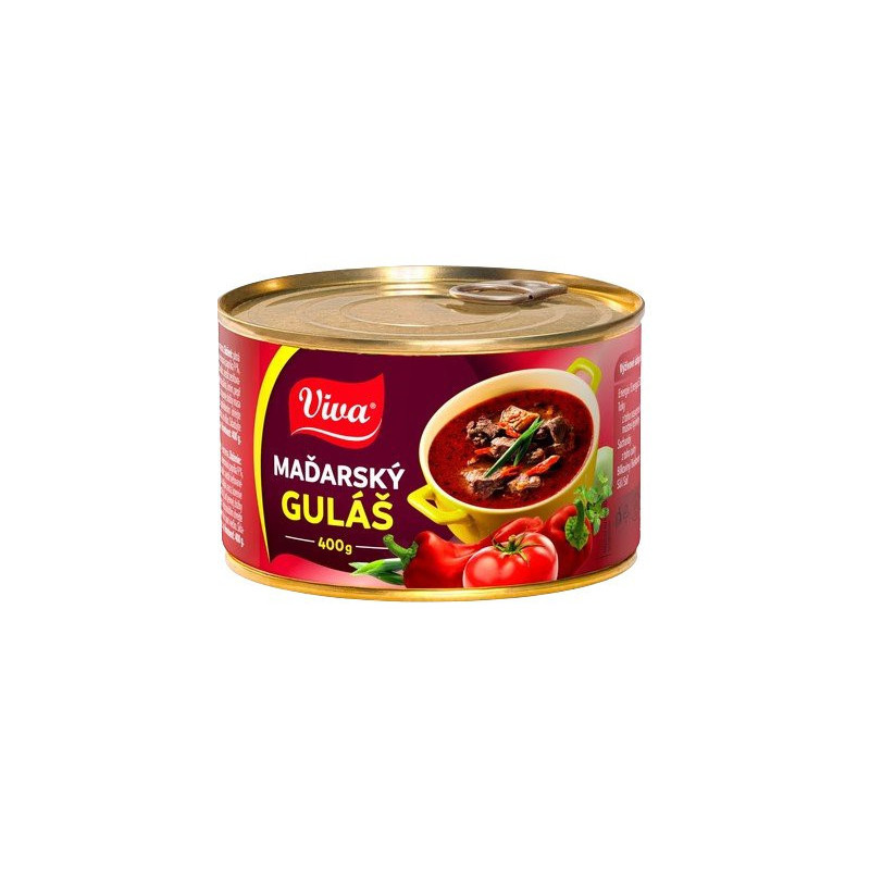Viva maďarský guláš 400g (kartón 8 ks)