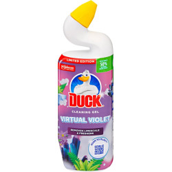 Duck Virtual violet wc čistič 750ml (kartón 12 ks)