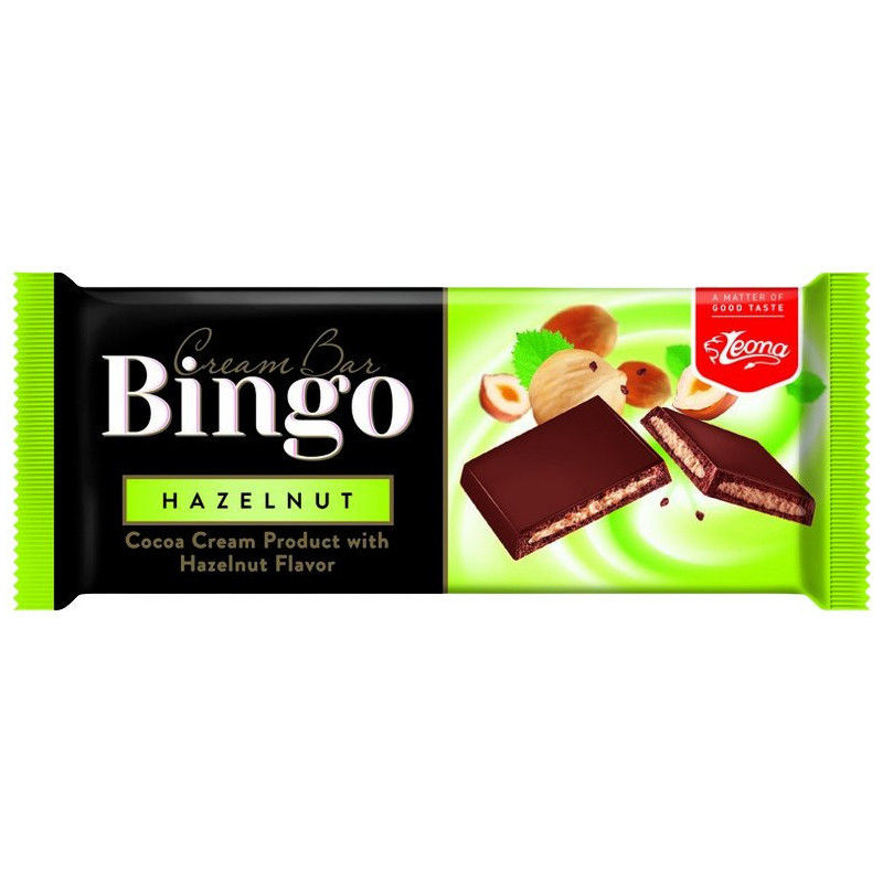 Bingo oriešková čokoláda 90g (kartón 25 ks)