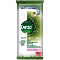 Dettol antibakteriálne vlhčené utierky 48ks (kartón 6 ks)