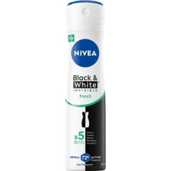 Nivea dámsky deodorant B&W invisible fresh 150ml (kartón 6 ks)