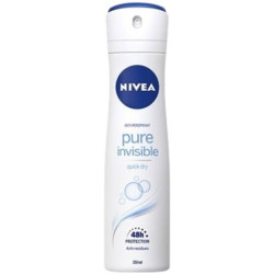 Nivea dámsky deodorant Pure invisible 150ml (kartón 6 ks)