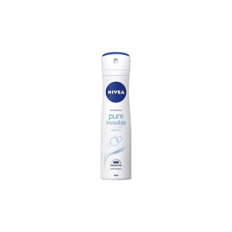 Nivea dámsky deodorant Pure invisible 150ml (kartón 6 ks)
