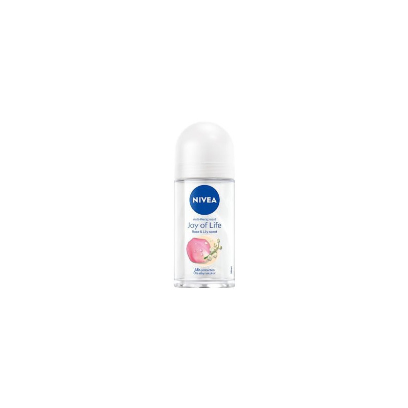 Nivea dámsky gulôčkový antiperspirant Joy of life 50ml (kartón 6 ks)