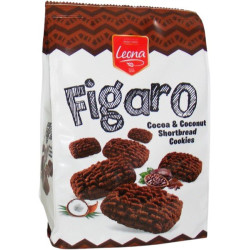 Leona Figaro čajové sušienky s kokosom 300g (kartón 10 ks)
