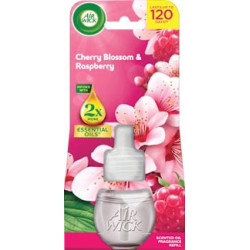 Air Wick  tekutá náplň do elektrického prístroja Cherry Blossom&Raspberry 19ml (kartón 6 ks)