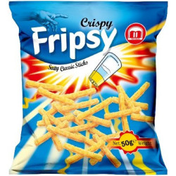 Crispy Fripsy Salt 50g (kartón 25 ks)