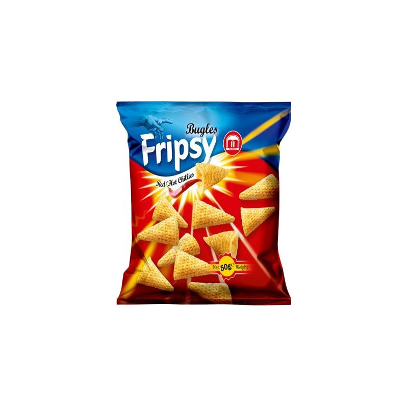 Cripsy Fripsy Chilli 50g (kartón 25 ks)