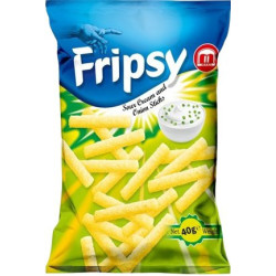 Cripsy Fripsy Smotana-cibuľa 40g (kartón 25 ks)