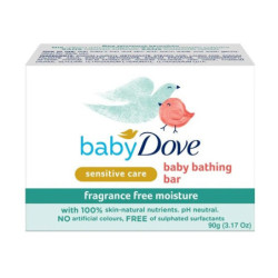 Dove mydlo Baby Secitive 90g (kartón 6 ks)