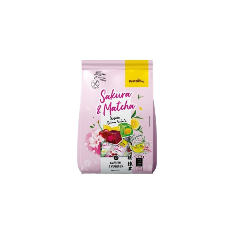Sakura & Matcha cukriky 174 g (kartón 14 ks)