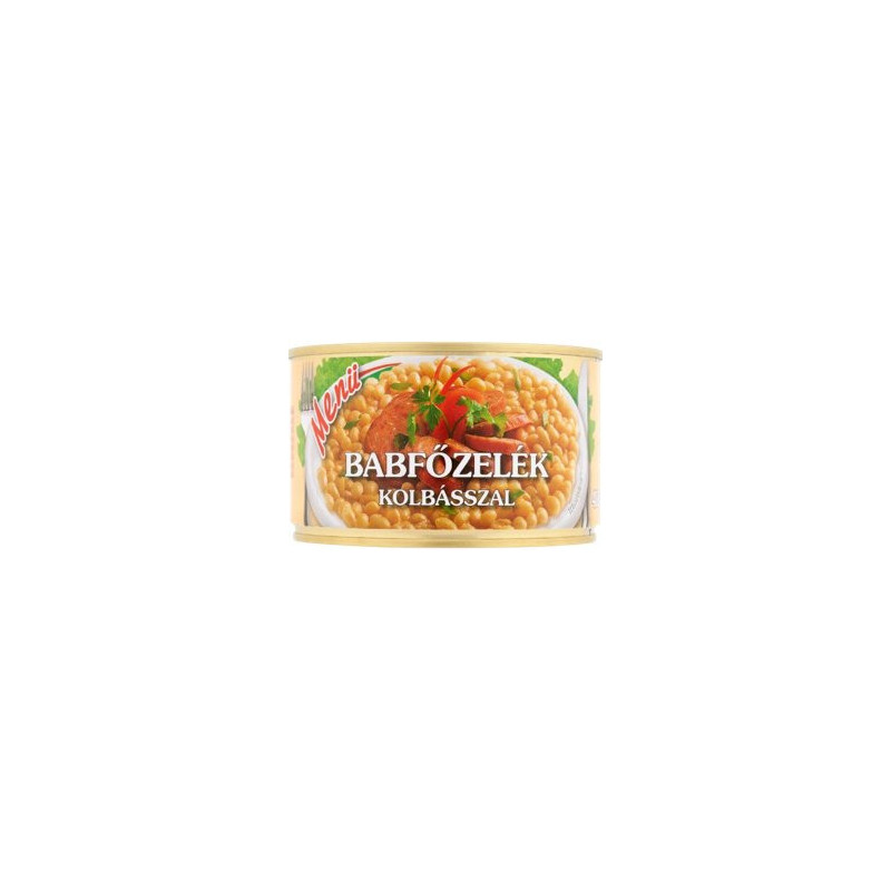 Menu fazuľový prívarok 400g (kartón 6 ks)