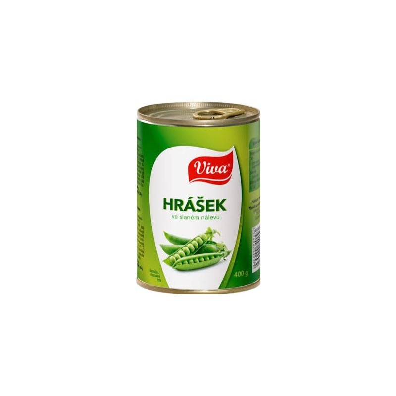 Viva hrášok 400g (kartón 12 ks)