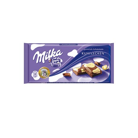 Milka čokoláda 100 g - Kuhflecken