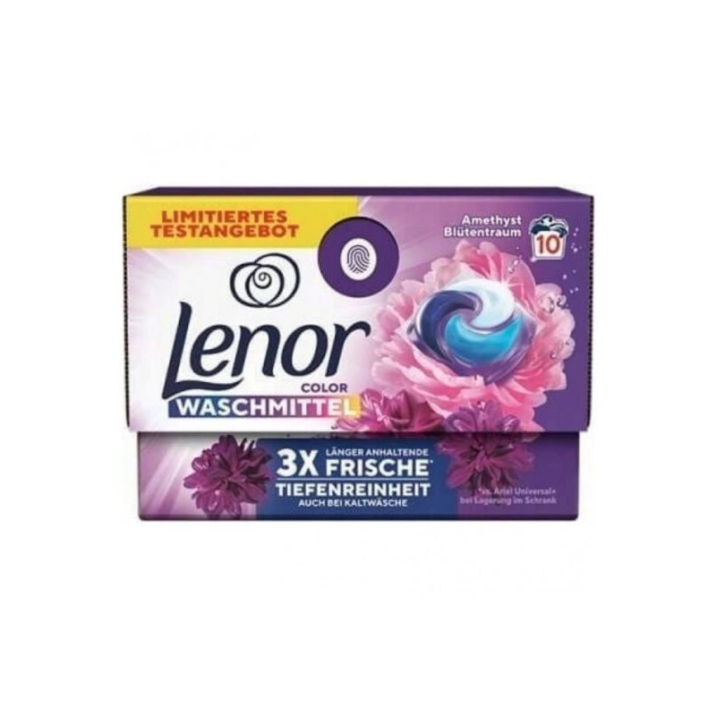 Lenor kapsule 10ks Allin1 Color AmethystBlutentraum (kartón 4 ks)