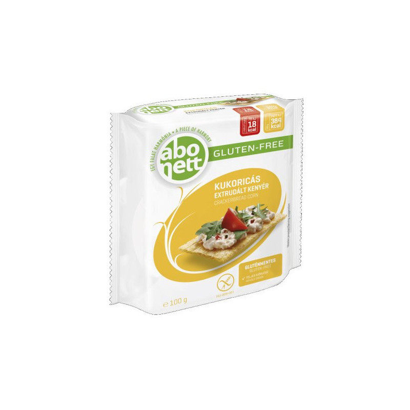 Abonett extrudovaný chlieb s kukuricou 100g (kartón 12 ks)