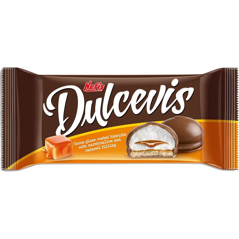 Nefis Dulcevis caramel 70g (kartón 15 ks)