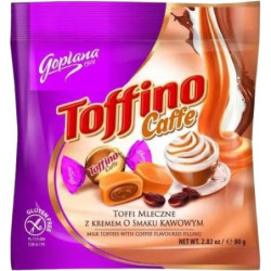 Goplana toffino caffe 80g (kartón 20 ks)