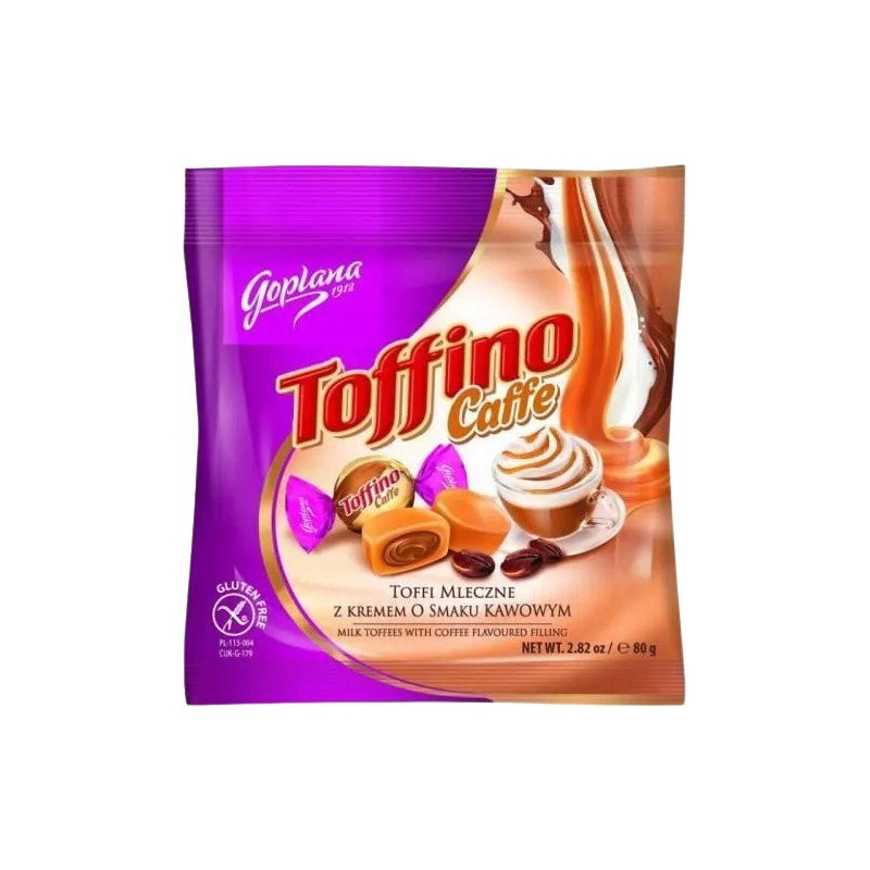 Goplana toffino caffe 80g (kartón 20 ks)