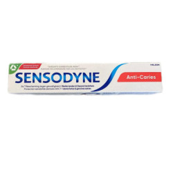Sensodyne zubná pasta 75ml Anti-Caries proti zubnému kazu (kartón 12 ks)