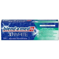 BLEND-A-MED Zubná pasta 3D White 75ml (kartón 12 ks)