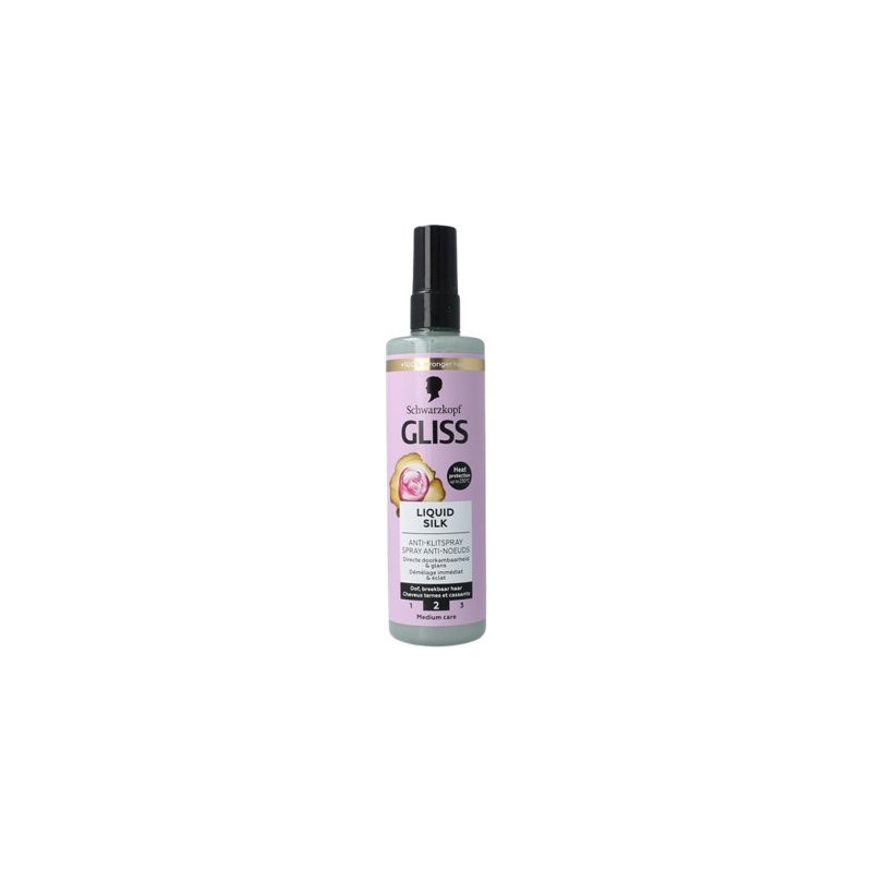 Gliss Kur Hair Repair spray Liquid silk 200ml (kartón 6 ks)