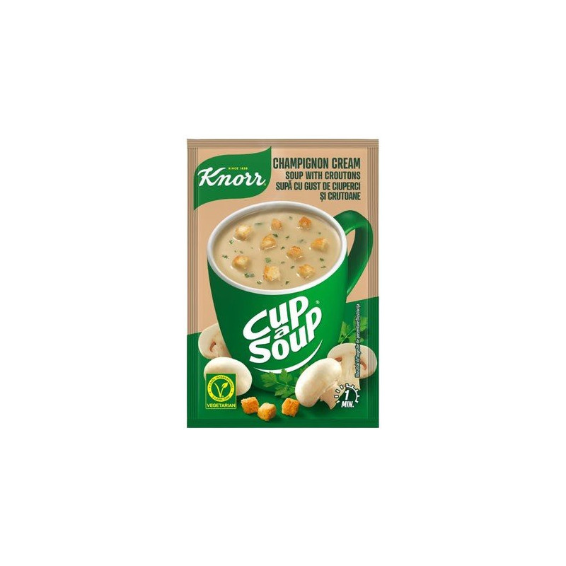 Knorr inštantá polievka Hríbová 22g (kartón 32 ks)