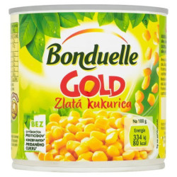 Bonduelle Gold Zlatá kukurica 340g (kartón 12 ks)