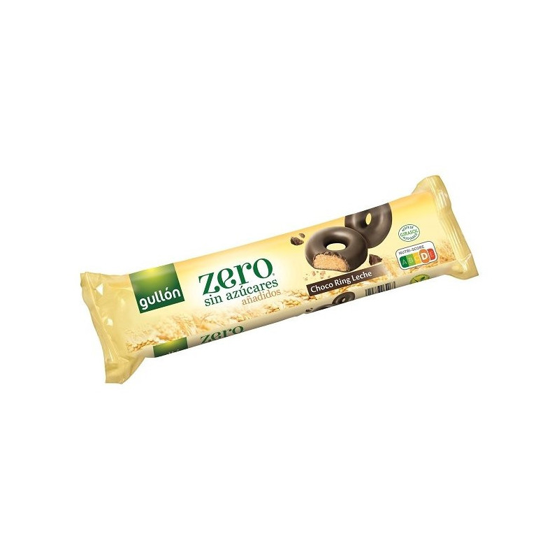 Gullón sušienky bez cukru choco rings 150g (kartón 18 ks)