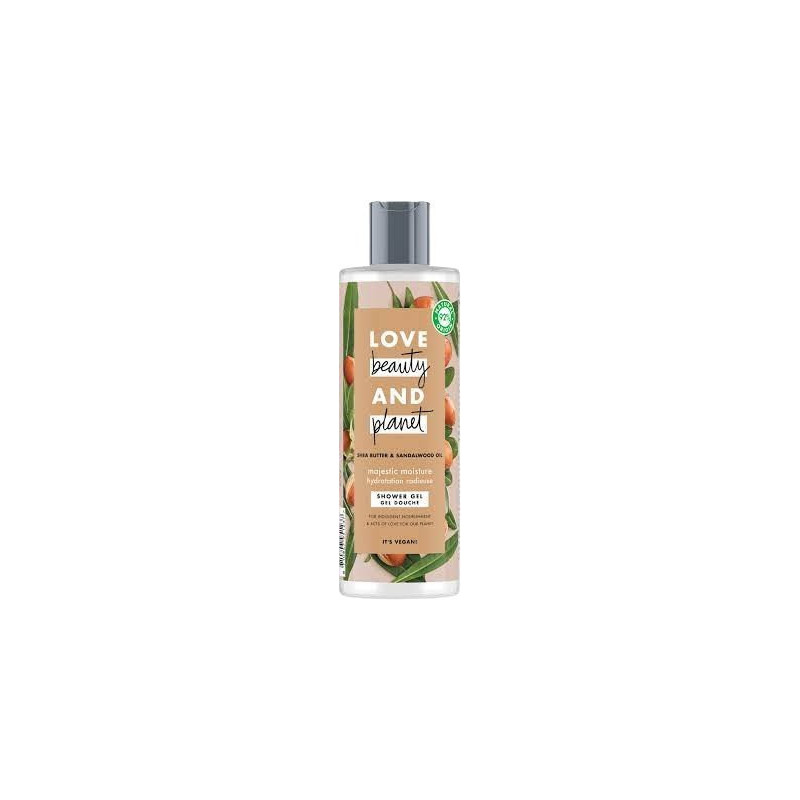 Love Beauty & Planet Majestic Moisture sprchový gél 400ml (kartón 6 ks)