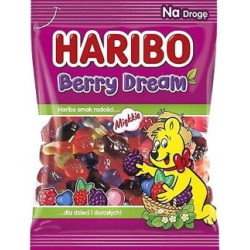 Haribo gumový cukrík Berry Dream 80g (kartón 30 ks)