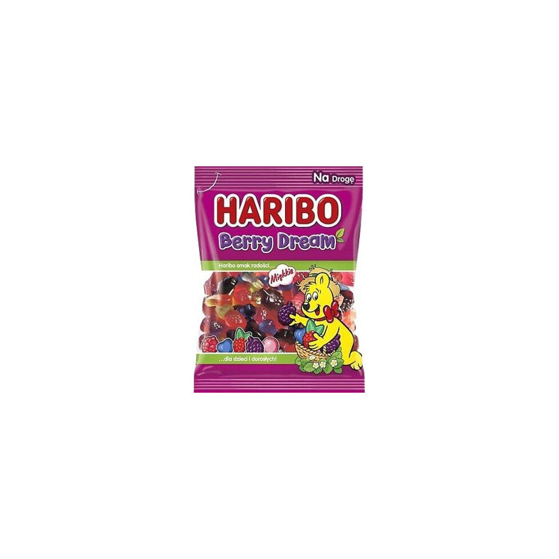 Haribo gumový cukrík Berry Dream 80g (kartón 30 ks)